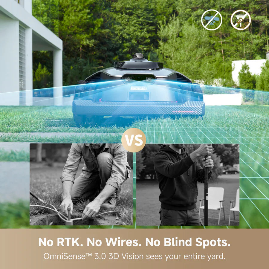 Dreame A3 AWD Pro 2500 - 0.62 Acre Robotic Mower