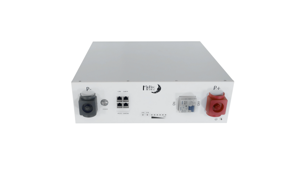 MidNite Power MNPowerflo5 | 20+ Year Design Life | 5.12kWh Capacity, 48V 100 AH | Rack Mount LiFePO4 Battery