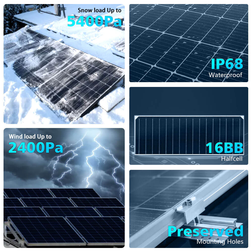 560 Watt Bifacial N-Type Solar Panel