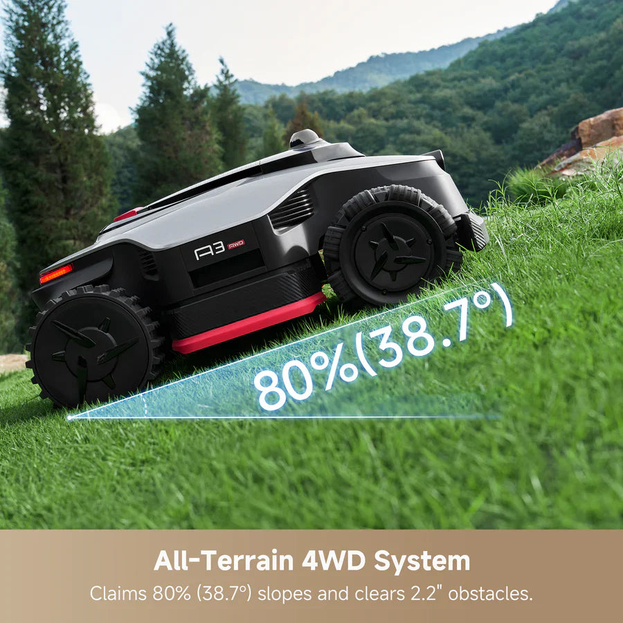 Dreame A3 AWD Pro 3500 - 0.87 Acre Robotic Mower