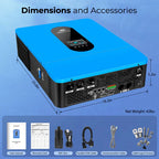 SunGold 6.5KW 48V Split Phase Solar Inverter