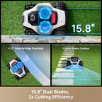 Dreame A3 AWD Pro 2500 - 0.62 Acre Robotic Mower