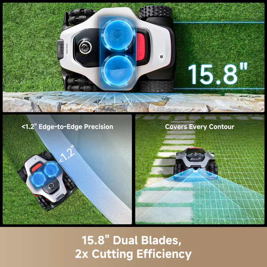 Dreame A3 AWD Pro 2500 - 0.62 Acre Robotic Mower