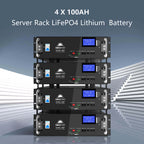 Off-Grid Solar Kits 12kW/15kW/18kW Options 120V/240V with 48v LiFePO4 Lithium Batteries & 415w Solar Panels SGR-18K20E
