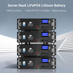 48V 100AH Server Rack LiFePO4 Lithium  Battery SG48100P UL1973  UL9540A