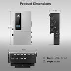 12KW 48V All-in-one Hybrid Solar inverter | Whole Home Backup (200A)| SGS-12K18MAX