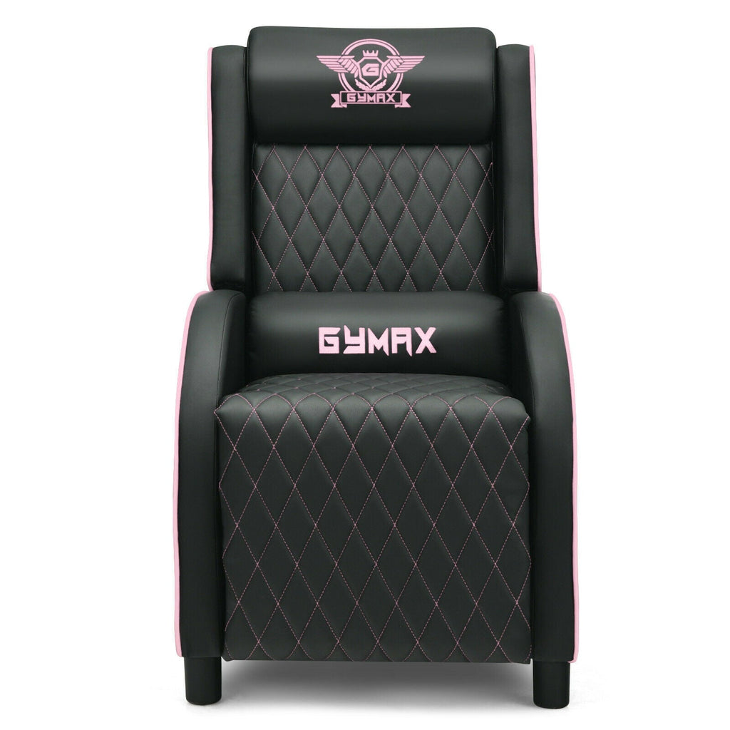 Massage Recliner Chair with Headrest and Adjustable Backrest