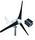 Kit i-500W 12V/24V Wind Turbine Wind Generator & Hybrid Charge Controller & Tower