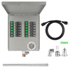 Nature's Generator Lithium 3600 Solar Generator and Transfer Switch