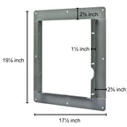 12 Circuit Manual Transfer Switch Flush Mount