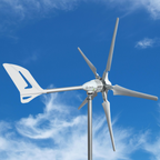 Kit i-1500W 24V Wind Turbine Wind Generator & Charge Controller (for Acid & Gel Battery) & Tower