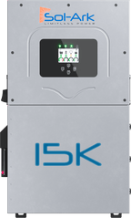 Sol-Ark 15K-2P Hybrid Inverter - front view