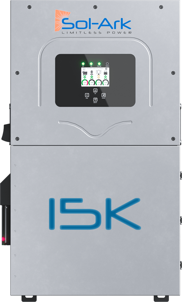Sol-Ark 15K-2P 15kW Hybrid Inverter - 48V Split Phase