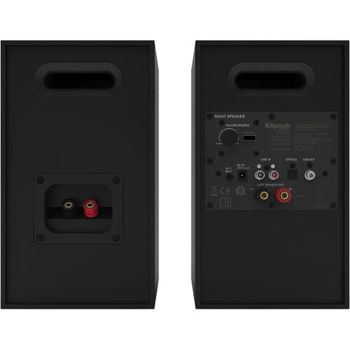 Klipsch KD-400 2-Way Active Wireless Bookshelf Speakers (Pair)