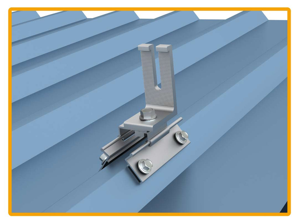 Metal Roof Mounting Attachment (Rail-Less System)