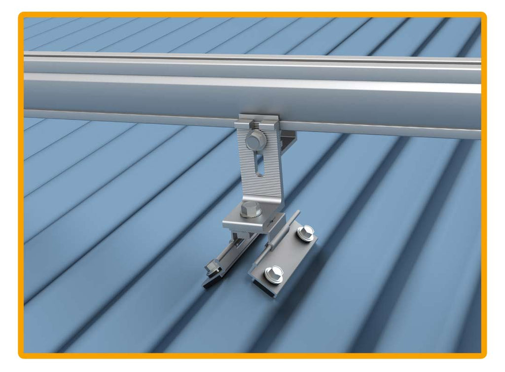 Metal Roof Mounting Attachment (Rail-Less System)