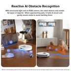Roborock Qrevo Edge Robot Vacuum with Multifunctional Dock 3.0 (Upgraded from Qrevo Master)