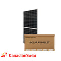 Canadian Solar 15.6kW Pallet - 600W N-Type TOPCon Bifacial Solar Panels | Up to 720W Bifacial
