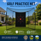 Yunic Golf Range Cage 10 × 8 × 5 ft, image 3