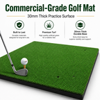 Yunic Golf Hitting Mat 5 × 5 ft, image 2