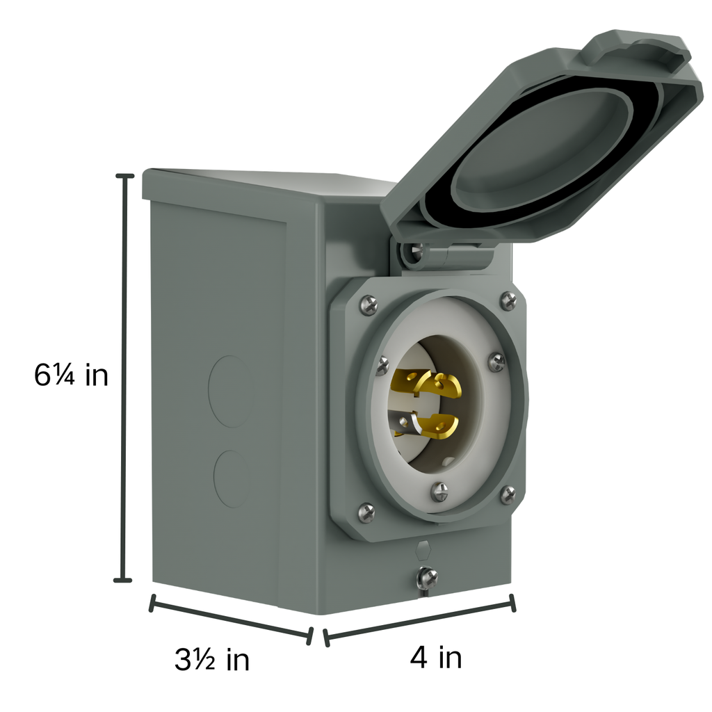 30A Power Inlet Box