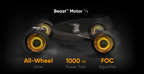 Mowrator S1 4WD Remote Control Mower - 75% Slope, Leaf Vacuum