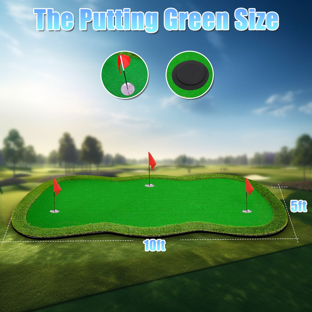 Yunic Golf Putting Green 5 × 10 ft, image 13