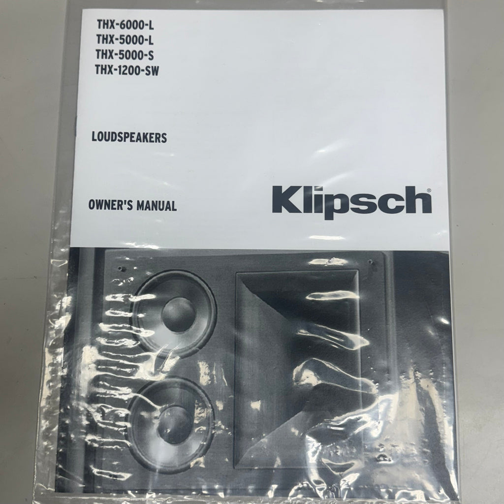 KLIPSCH 12" Passive Subwoofer 600W Sz 20” H x 17.5” L x 17” W THX-1200-SW