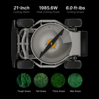 Mowrator S1 4WD RC Mower - 85% Slopes, Leaf Vacuum, Wide Wheels