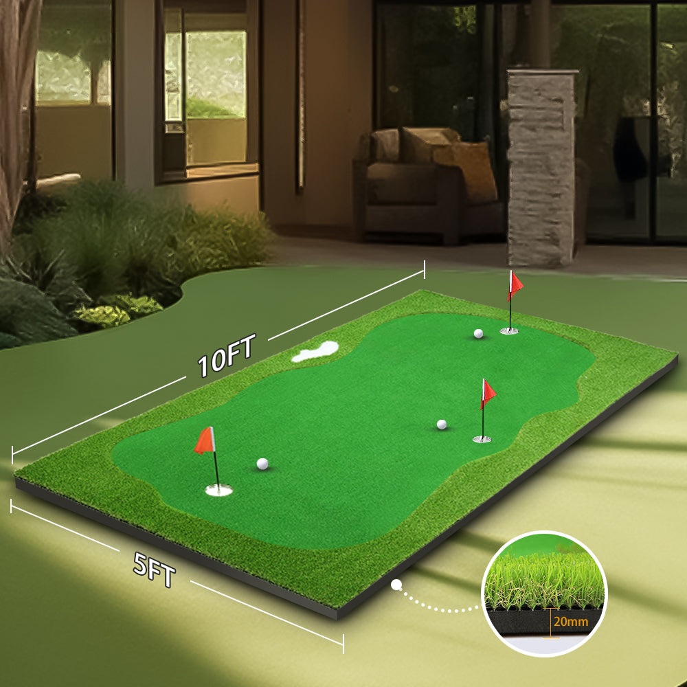 Yunic Golf Putting Green 5 × 10 ft, image 4