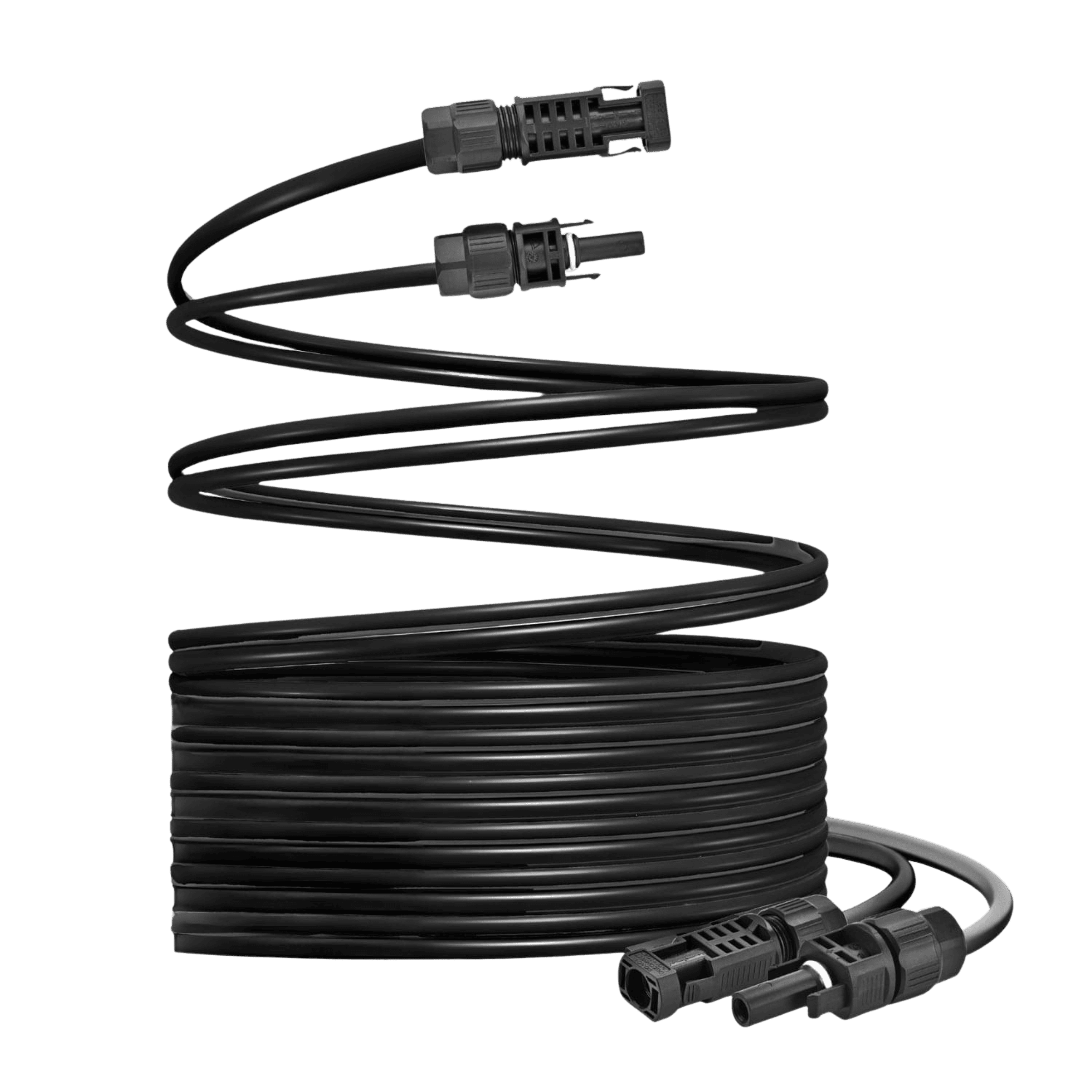 50ft Quick Release MC4 Extension Cables