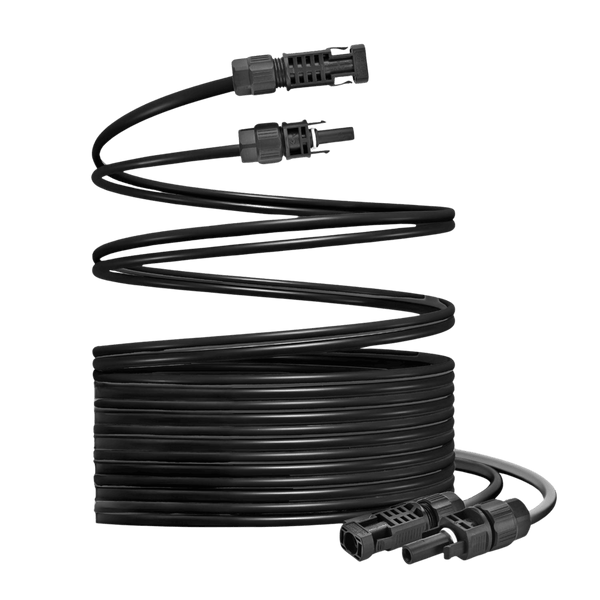 50ft Quick Release MC4 Extension Cables