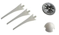 Kit 50 cm Wind Blade & Nose & Flange (With Screw Set)