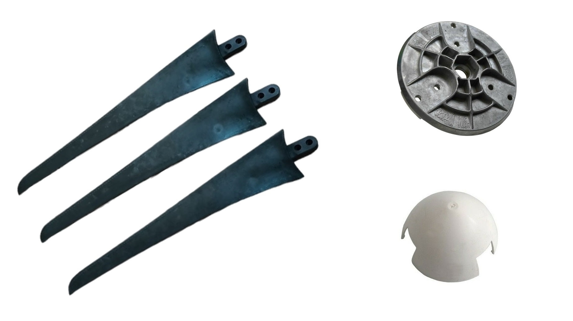 Kit 56 cm Wind Blade & Nose & Flange (With Screw Set)