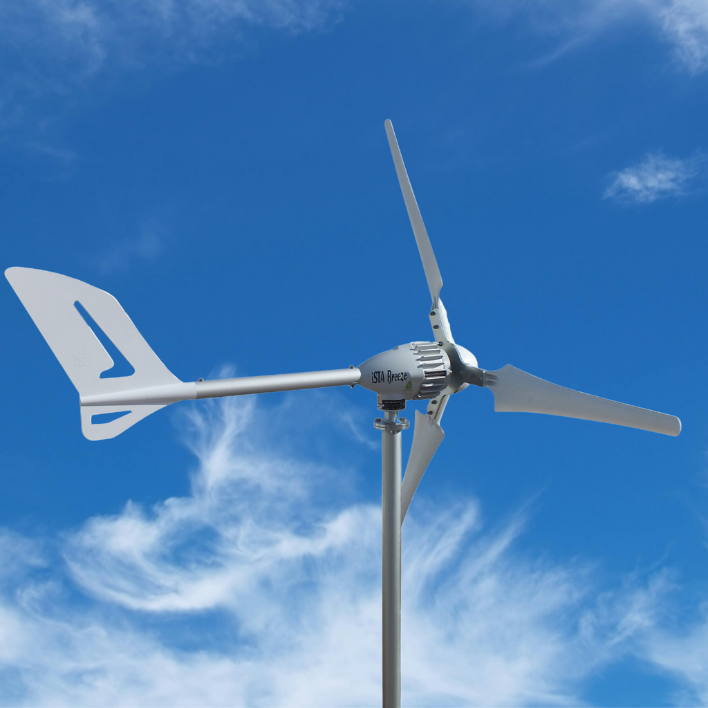 Kit i-700W 24V Wind Turbine Wind Generator & Hybrid Charge Controller & Tower