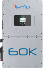 Sol-Ark 60K-3P-480V Commercial Hybrid Inverter - front view