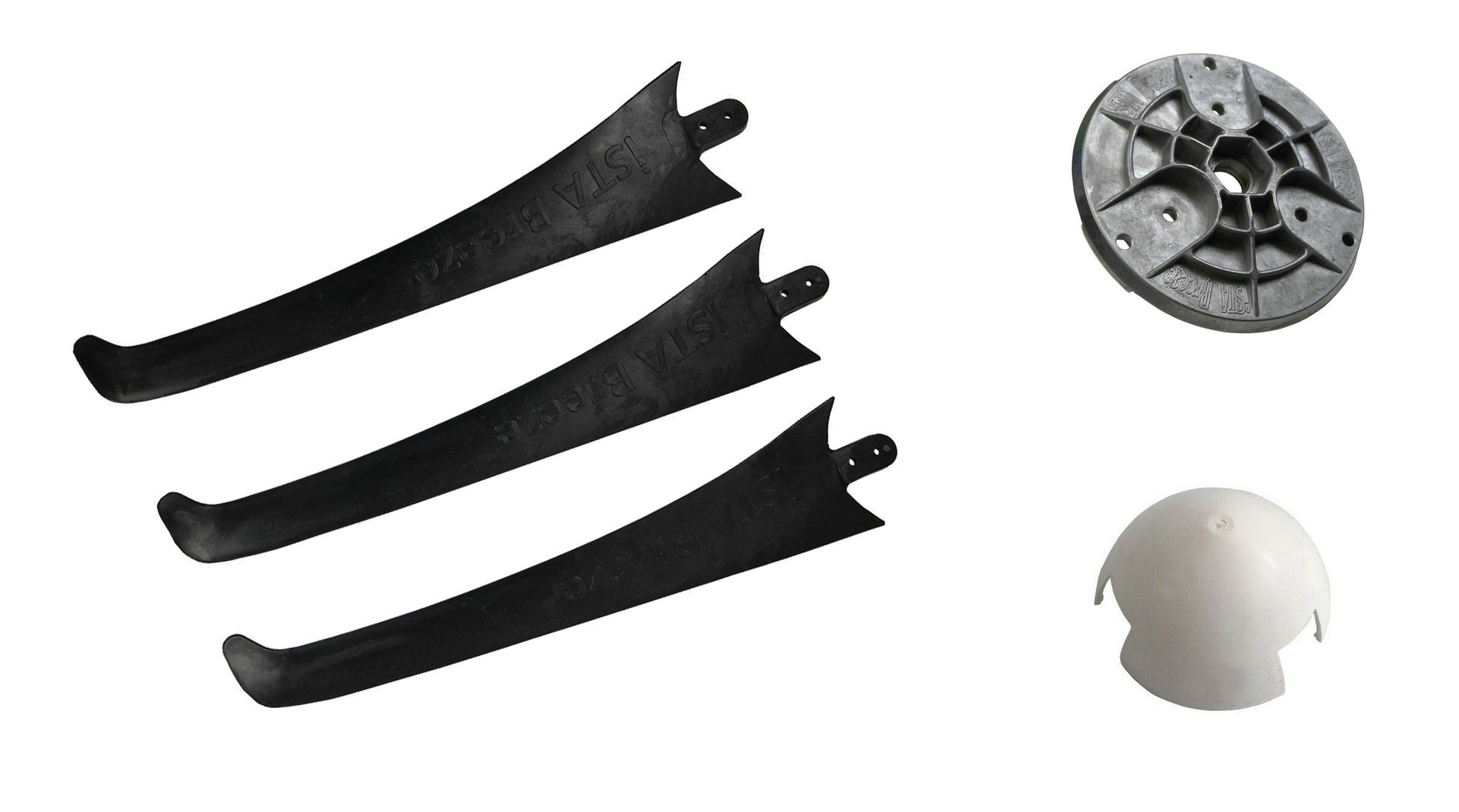 Kit 60 cm Wind Blade & Nose & Flange (With Screw Set)