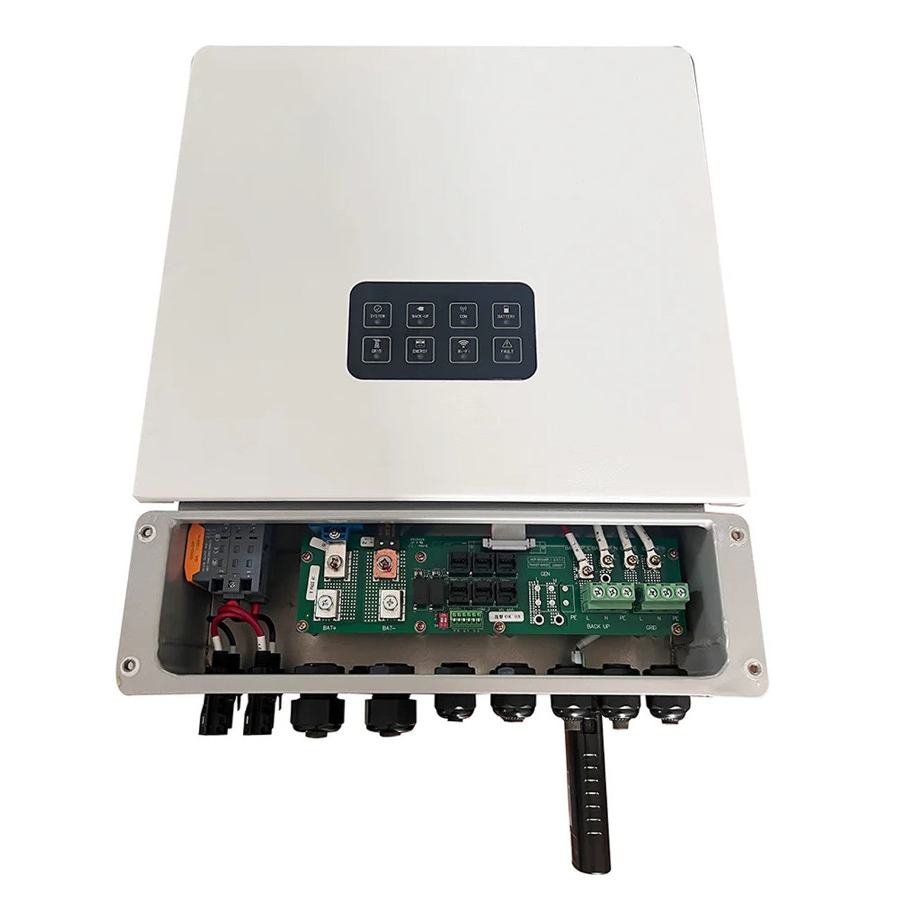 Complete Heli 4KW On-Grid Wind Turbine Set with Inverter and Controller –  Installation Kit for Grid Feed