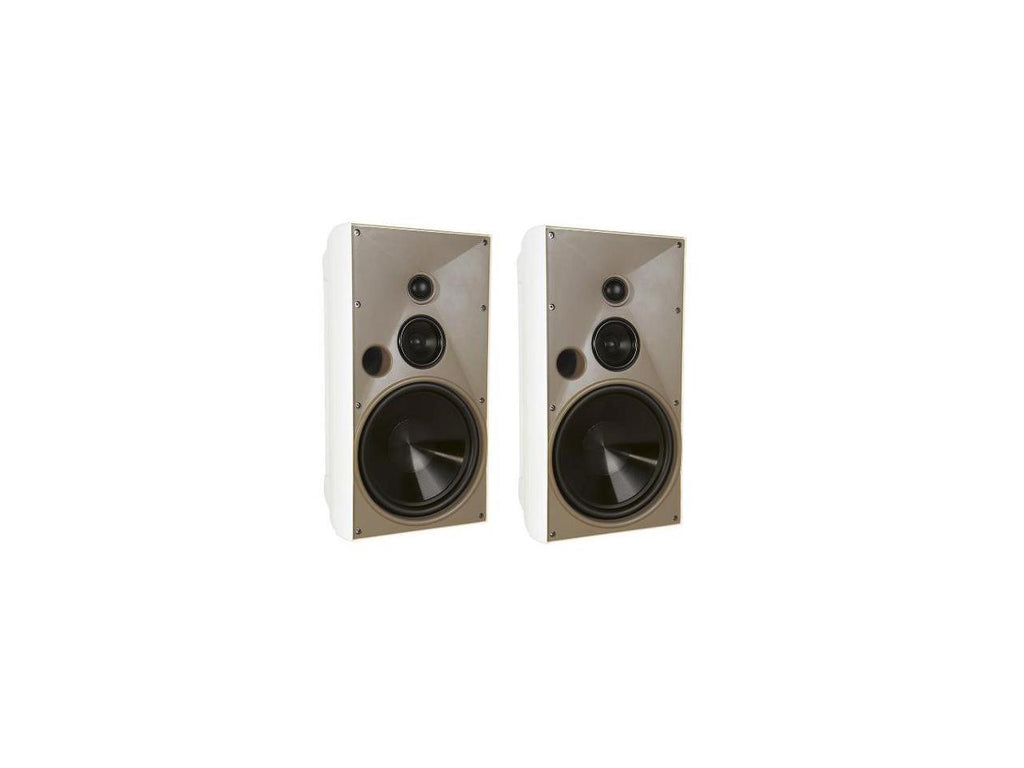 Proficient Audio AW830 8" 3-Way Indoor/Outdoor Speaker - Pair (White)