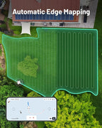 LUBA 2 AWD 3000X Robot Lawn Mower with 4G, Reception 0.75 Acre, Max. 0.89 Acre, All-Wheel-Drive for 80% Slope, UltraSense AI Vision & RTK Automatic Edge Mapping, 1.0"-2.7" Cutting Height
