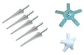 Kit 90 cm Wind Blade & Nose & Flange for 5 Blade version (With Screw Set)
