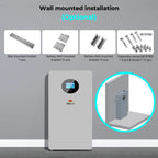Wall-mounted X LiFePO4 LITHIUM BATTERY 51.2V 200AH SG48200T
