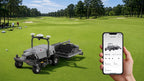 FJD Rough Ranger with BP02 kit and the ball-picking app on a phone