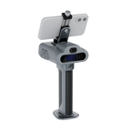 FJD Trion C1 indoor scanner with a smartphone mounted