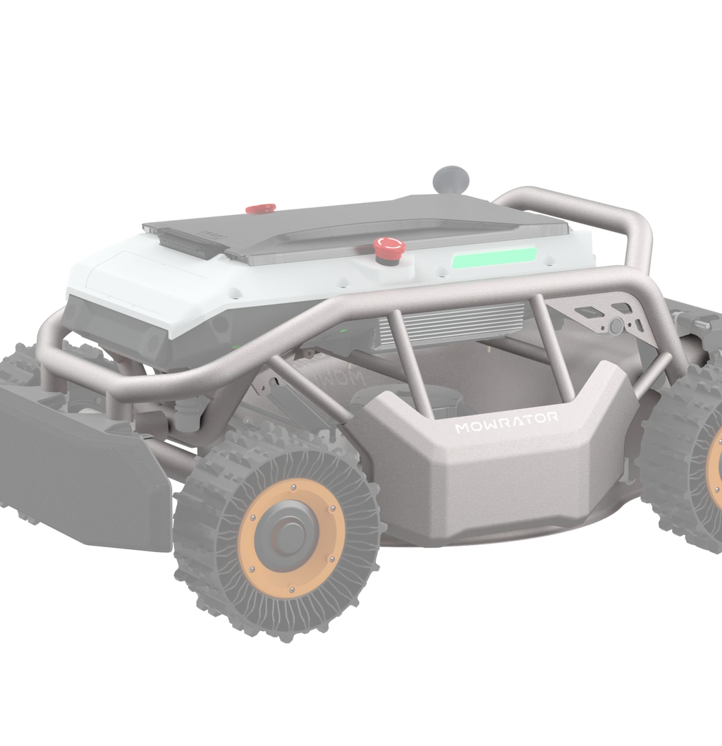 Mowrator S1 4WD Remote Control Mower - 119% Slope, Grip Tread Tires