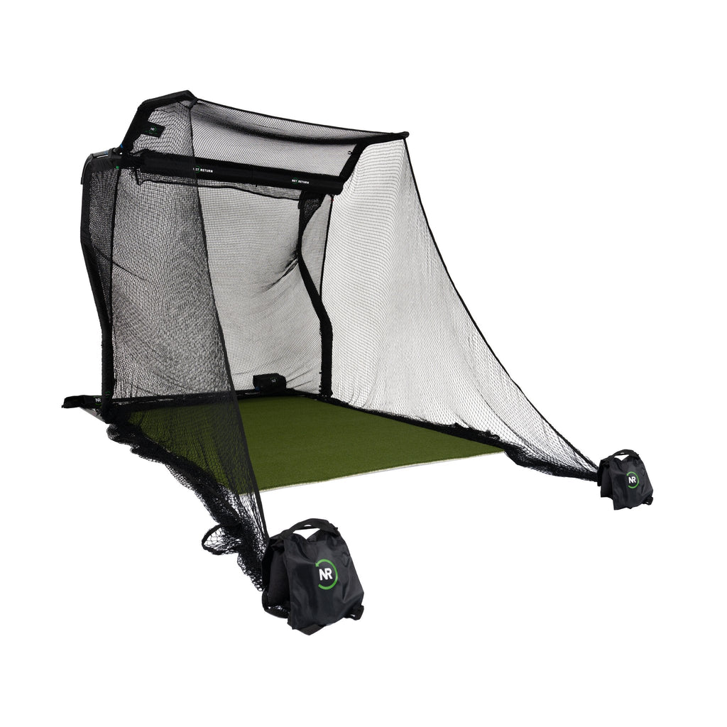 The Net Return Home No Fly Zone Package — 7′×7′ Fully Enclosed Golf Net Setup