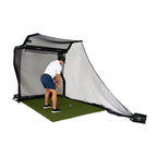 The Net Return Home No Fly Zone Package — 7′×7′ Fully Enclosed Golf Net Setup