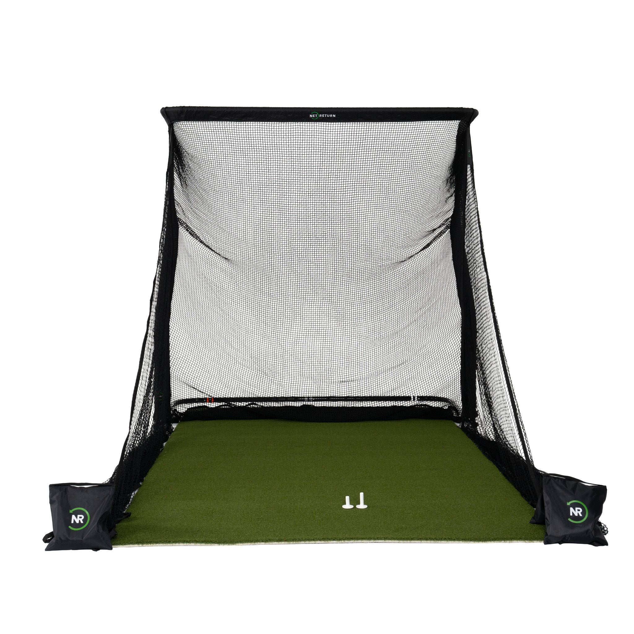 The Net Return Home Package — 7′×7′ Complete Golf Net & Turf Setup