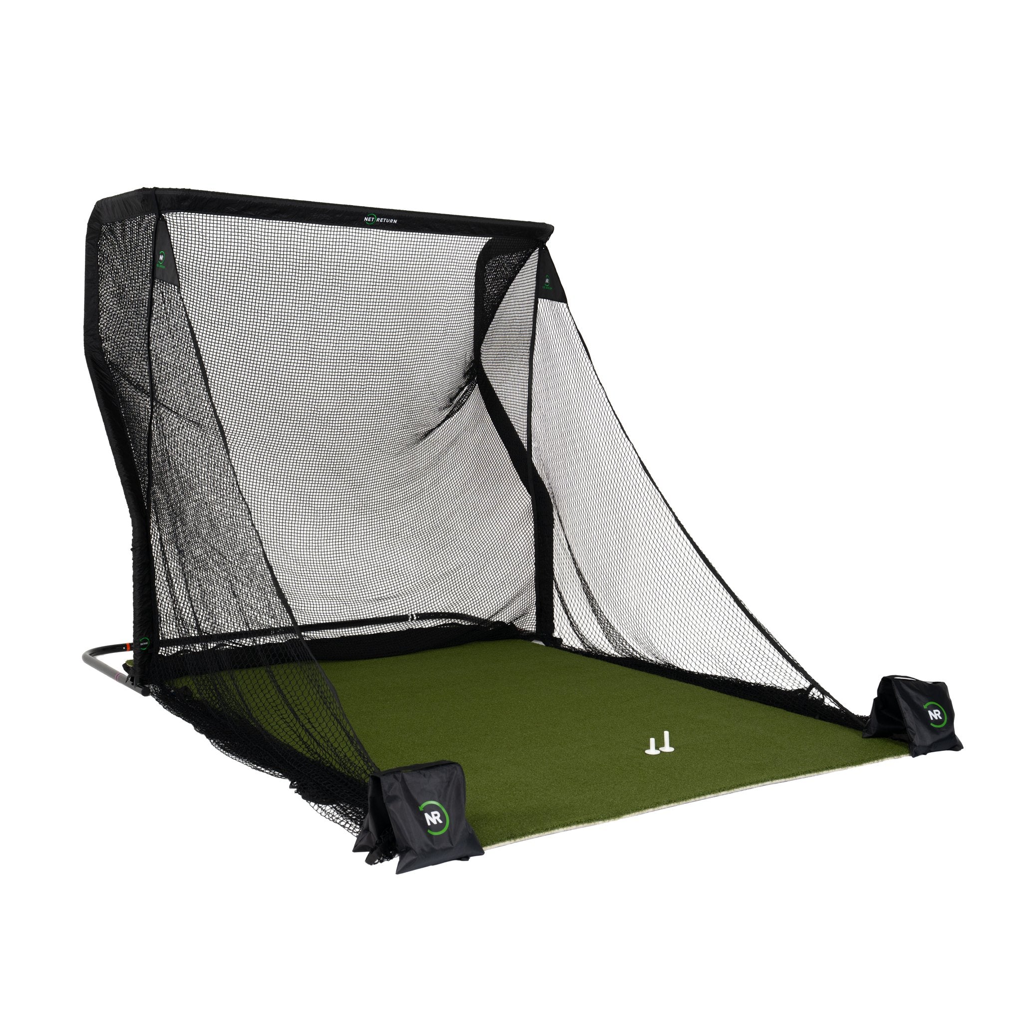 The Net Return Home Package — 7′×7′ Complete Golf Net & Turf Setup