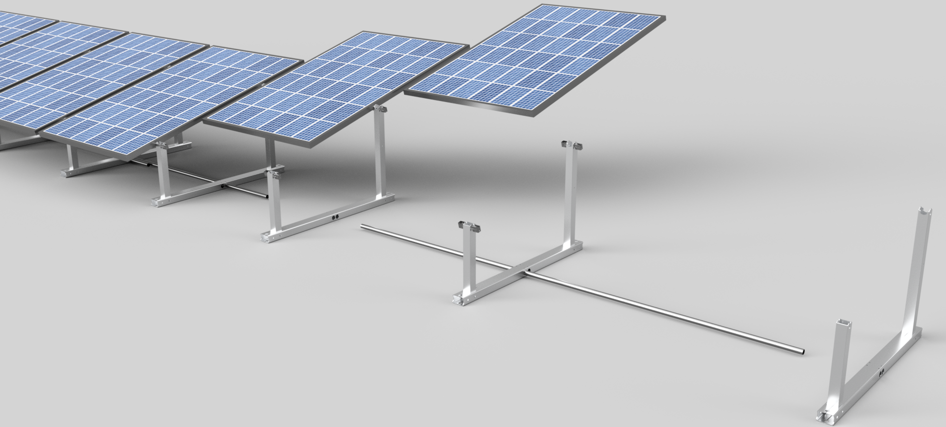 IntegraRack IR-15 Solar Panel Ground Mount